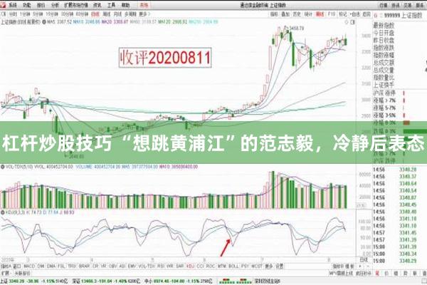 杠杆炒股技巧 “想跳黄浦江”的范志毅，冷静后表态