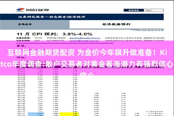 互联网金融期货配资 为金价今年飙升做准备！Kitco年度调查:散户交易者对黄金看涨潜力有强烈信心